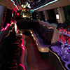 Luxury interior in limo service