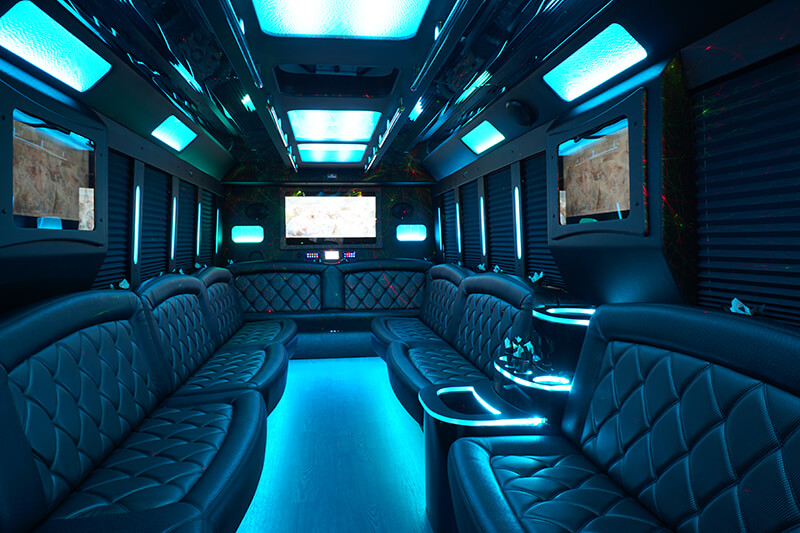 30-passenger party bus